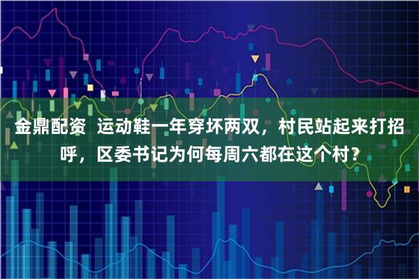 金鼎配资  运动鞋一年穿坏两双，村民站起来打招呼，区委书记为何每周六都在这个村？