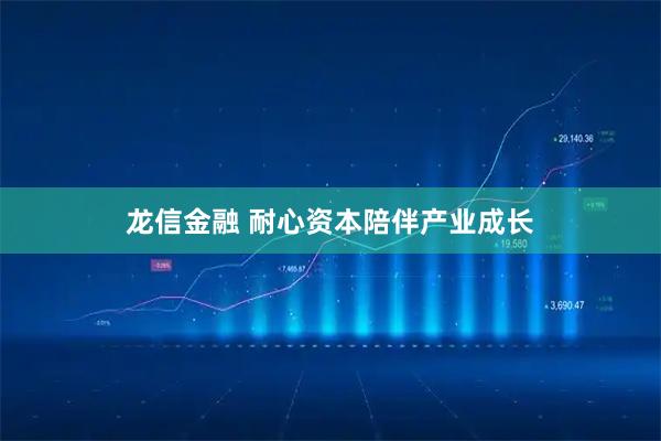 龙信金融 耐心资本陪伴产业成长