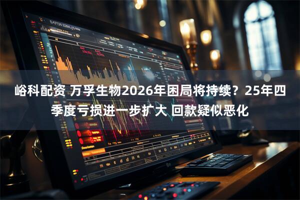峪科配资 万孚生物2026年困局将持续？25年四季度亏损进一步扩大 回款疑似恶化