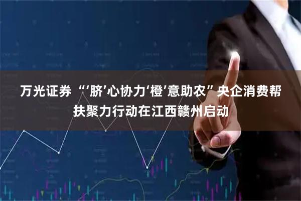 万光证券 “‘脐’心协力‘橙’意助农”央企消费帮扶聚力行动在江西赣州启动