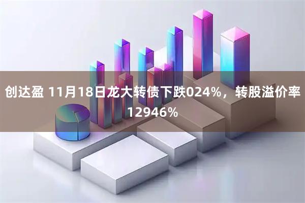 创达盈 11月18日龙大转债下跌024%,转股溢价率12946%